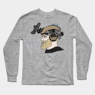 Tactical Chad Long Sleeve T-Shirt